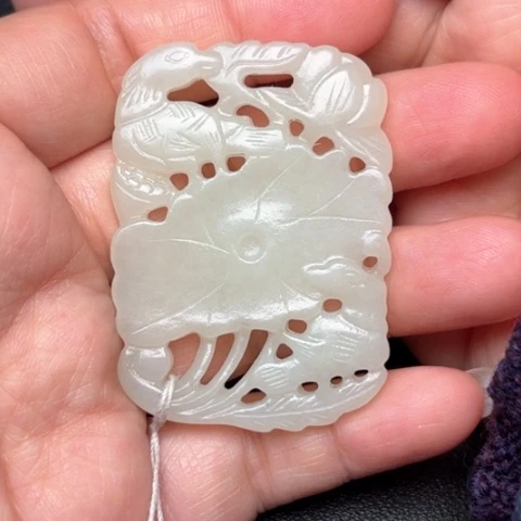 和田玉挂件未镶嵌