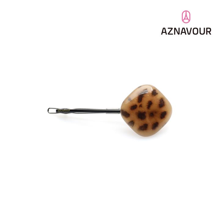 AZNAVOUR阿兹娜高级树脂方糖一字夹卡扣夹10cm