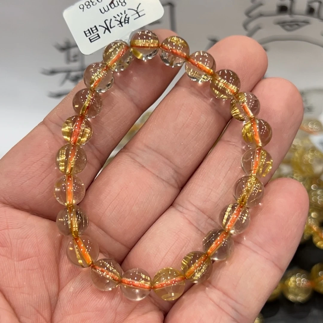 未镶嵌水晶手链aaa0386钛晶