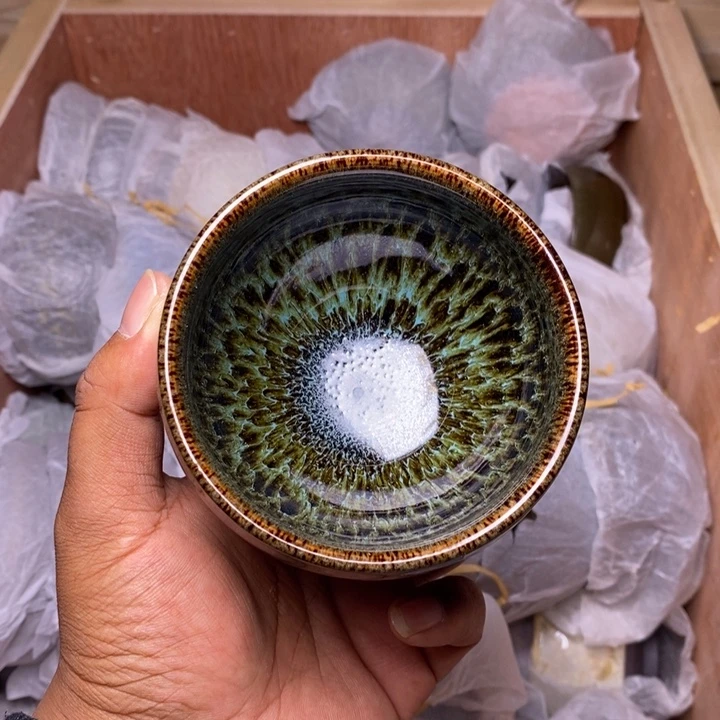 茶盏建盏喝茶主人杯茶杯