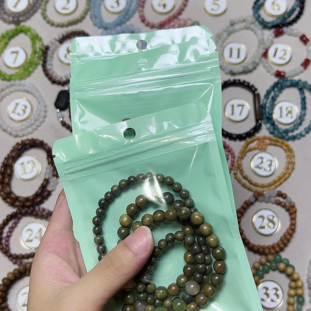 维腊木（绿檀）手串/手链华****n手串6条