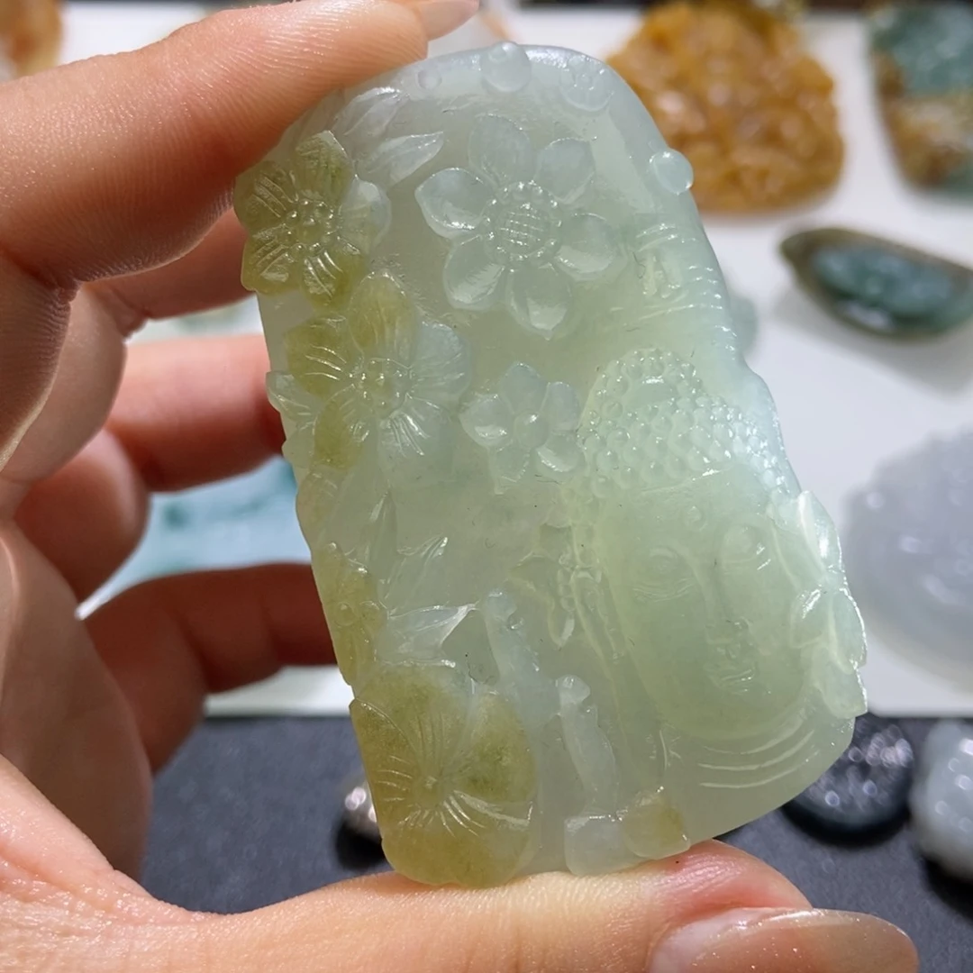 定制翡翠未镶嵌余****毛货