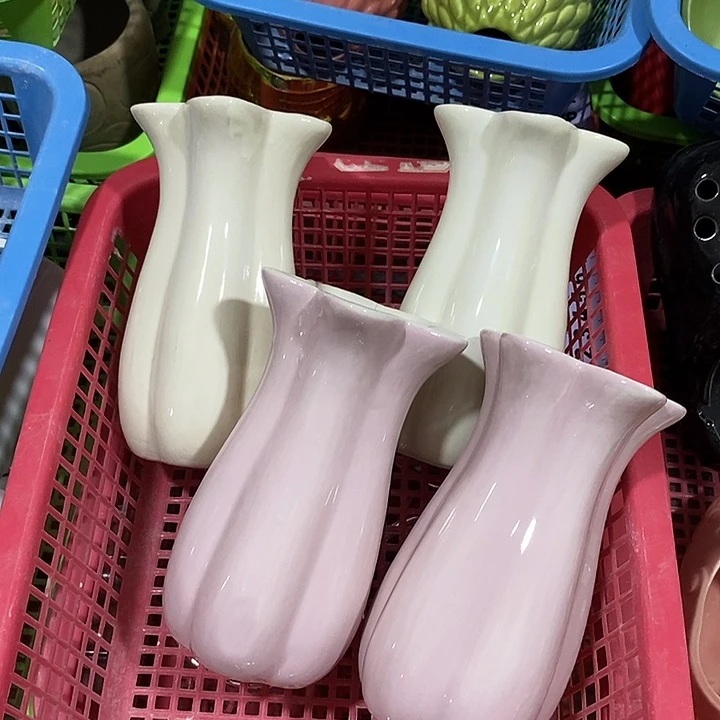 陶盆有孔 瑕疵针孔漏釉介意勿拍口 6高13