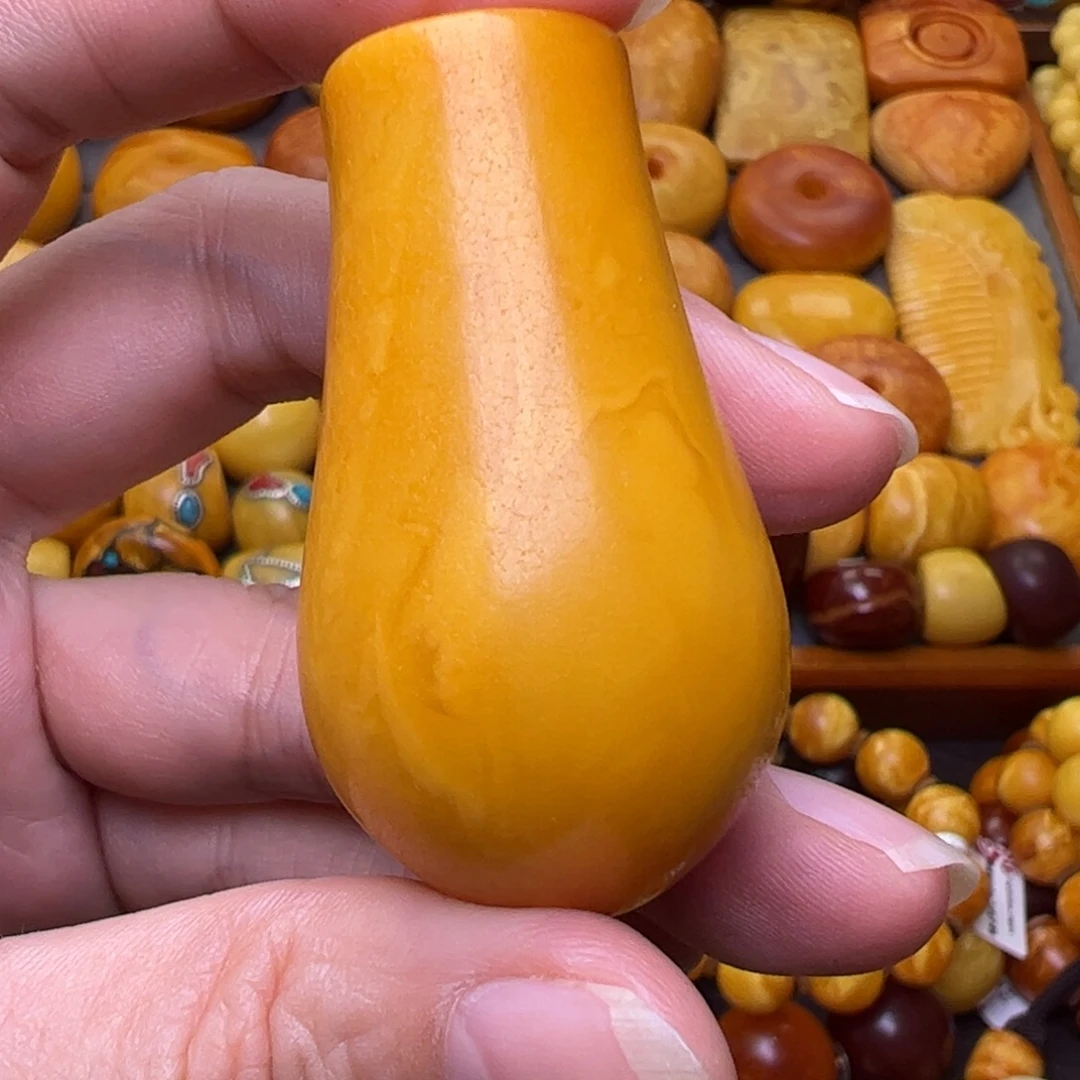 蜜蜡未镶嵌珠宝奇石佛塔