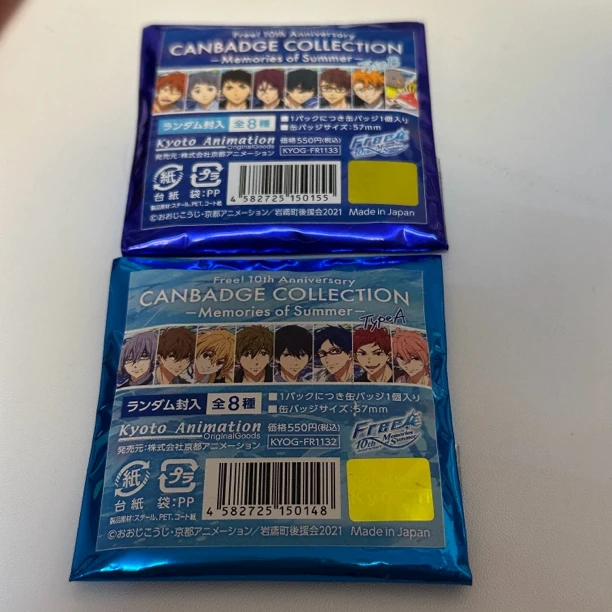 【代拆】free十周年吧唧 盲盒