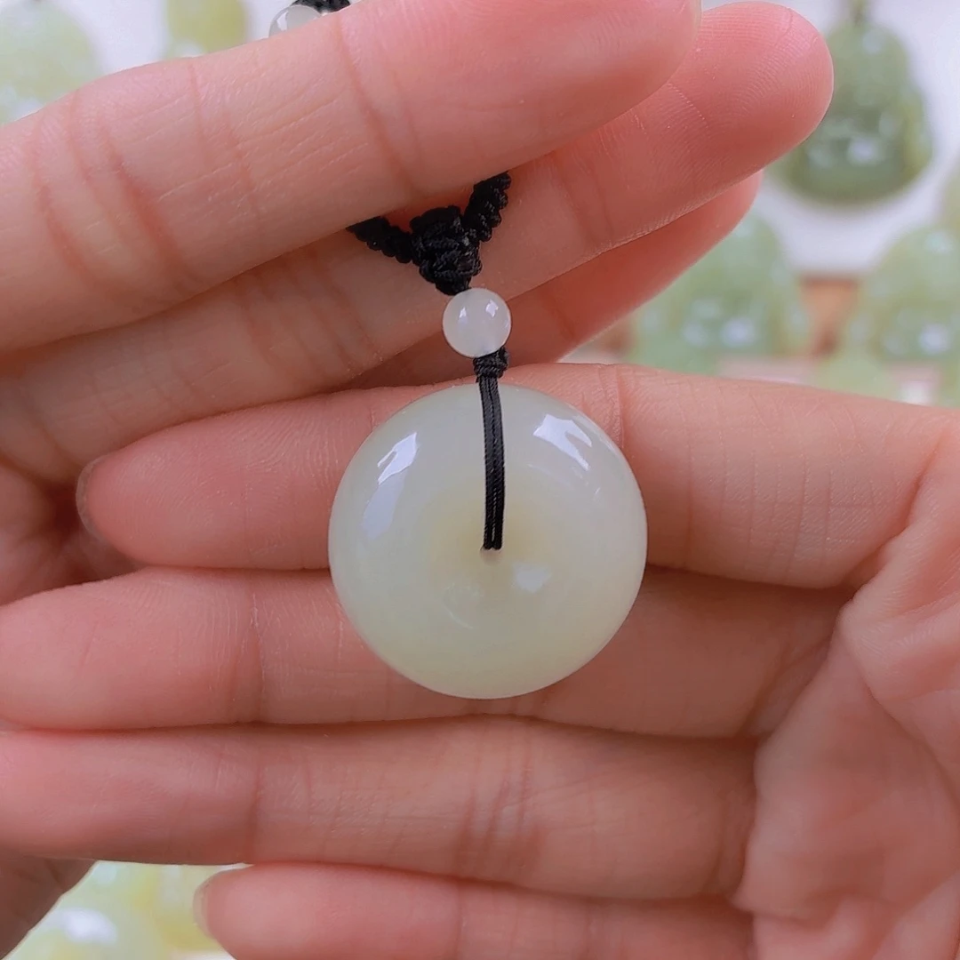 和田玉未镶嵌颈饰25捡漏