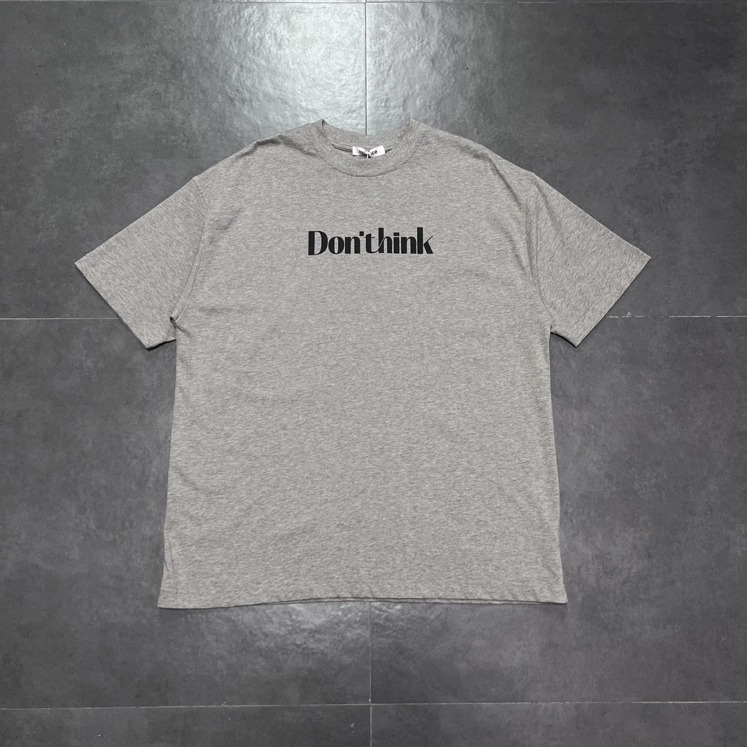 UNCLE&F 私订/定染彩灰 百搭廓形短袖T恤