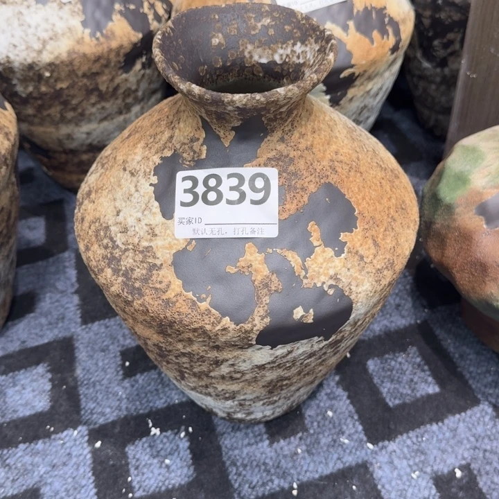 ～***1瓷片景德镇高温花器编码3839高33口6默认无孔
