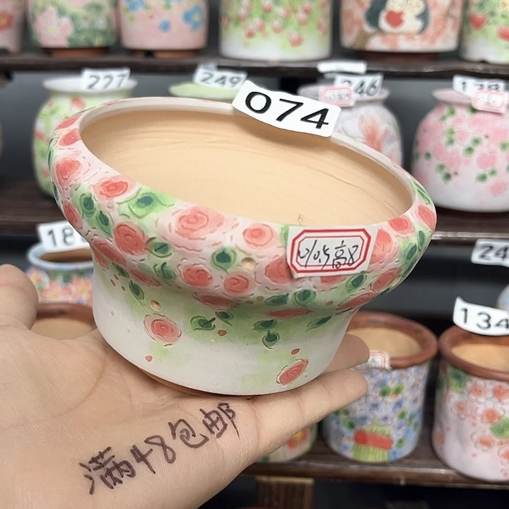 手工制作多肉花盆