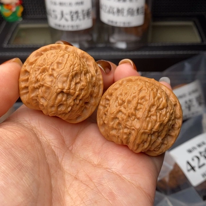 把件文玩核桃39乾隆磨