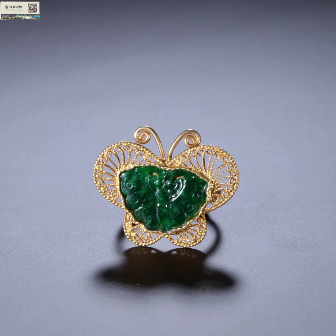 1214048/博古通今/集古藏今/翡翠戒指/古董首饰