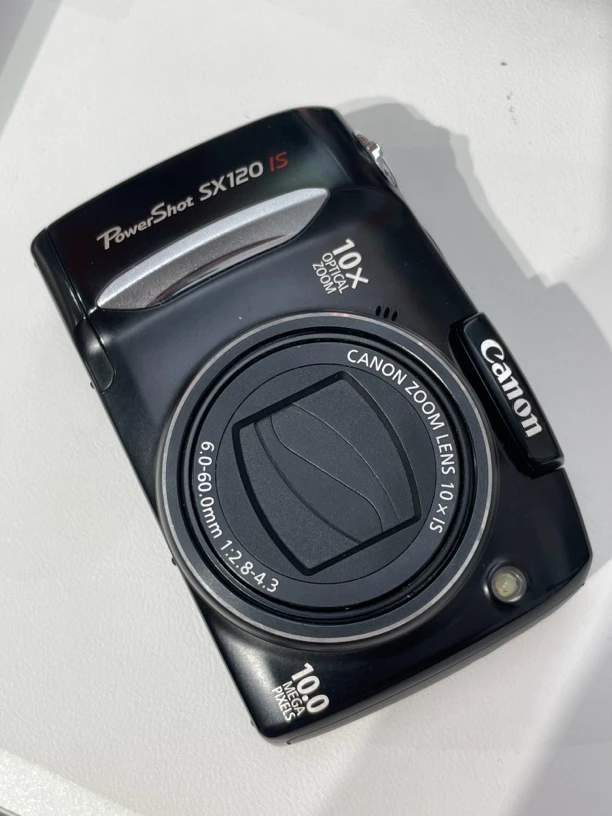 95新 Canon/佳能 sx120长焦机1000w像素清冷感冷白皮十足