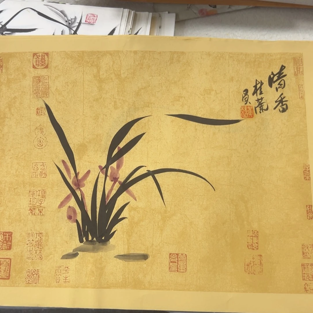 国画国画纯手绘作品