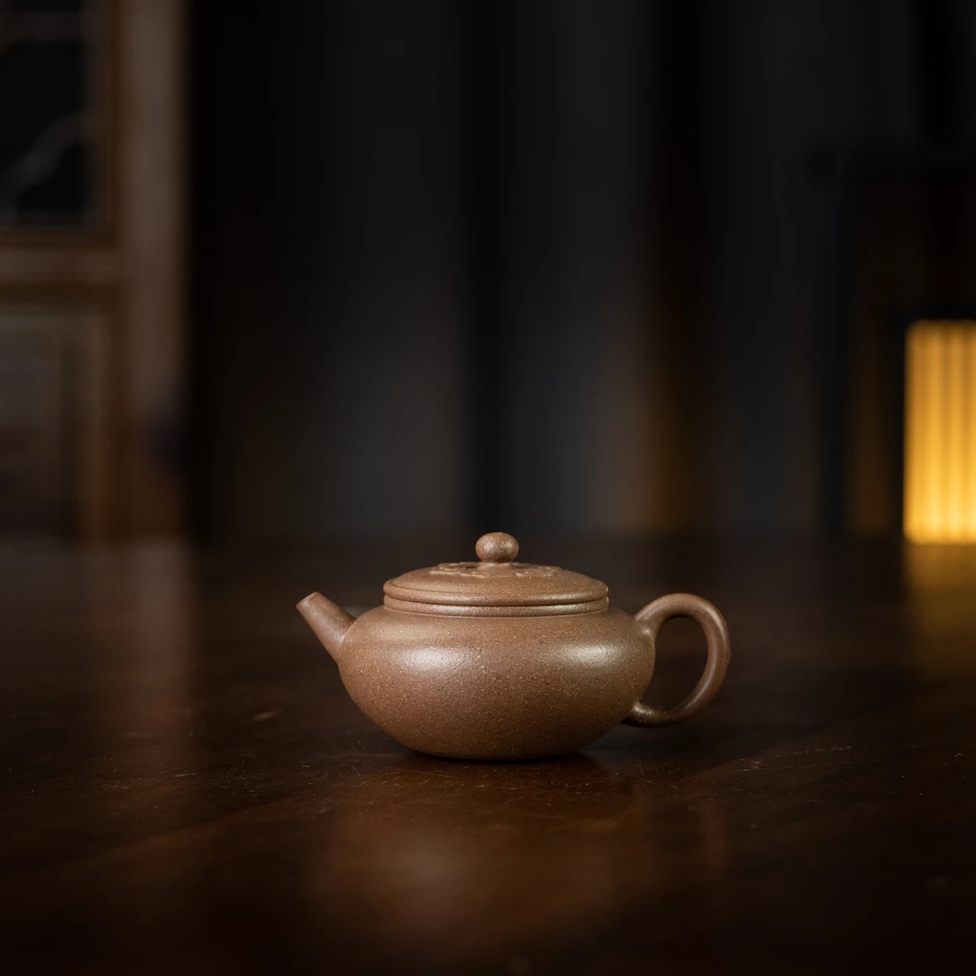 祥云巨轮 蒋梦迪制 老段泥 150cc 家用紫砂壶