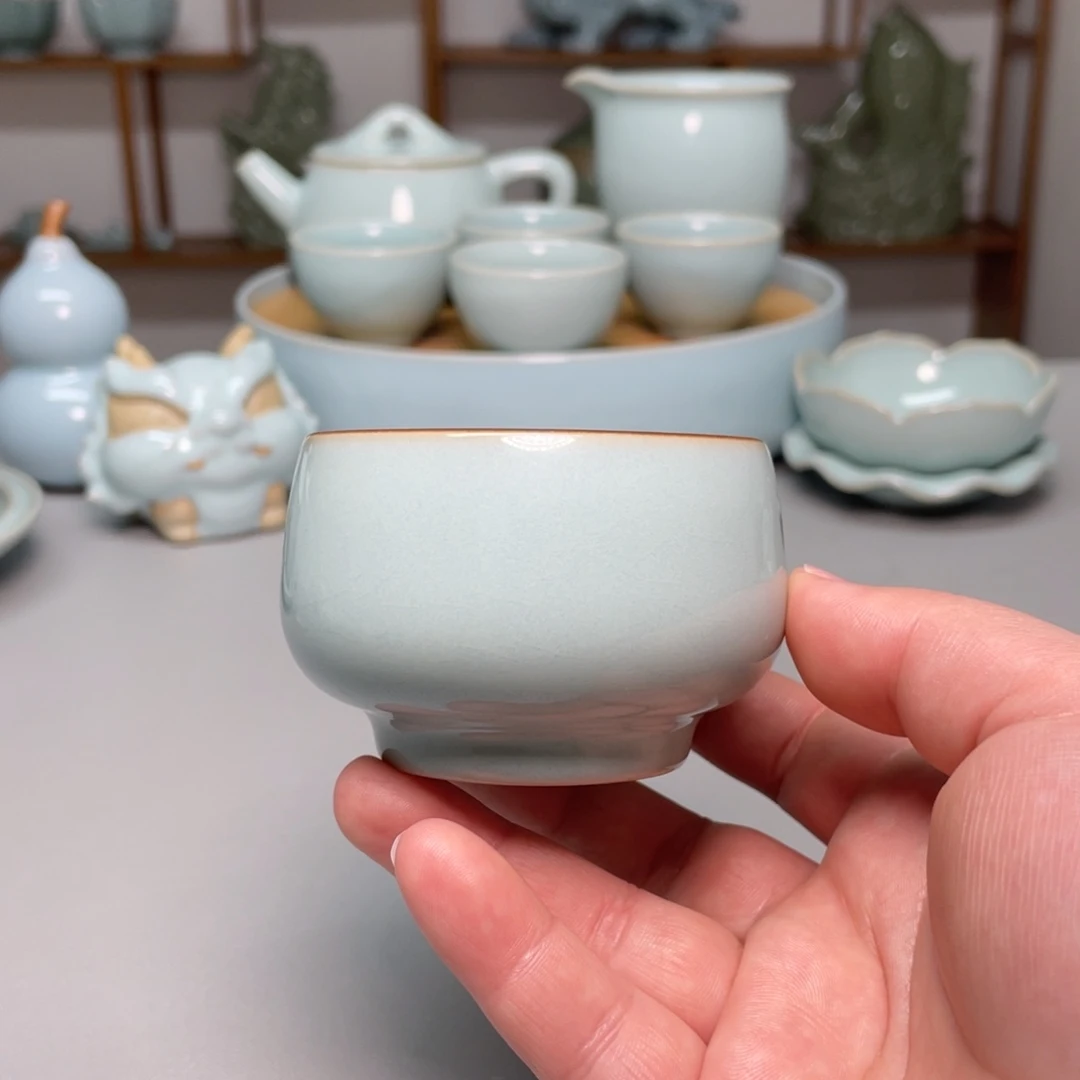 瓷赵琳老师禅定杯带礼盒