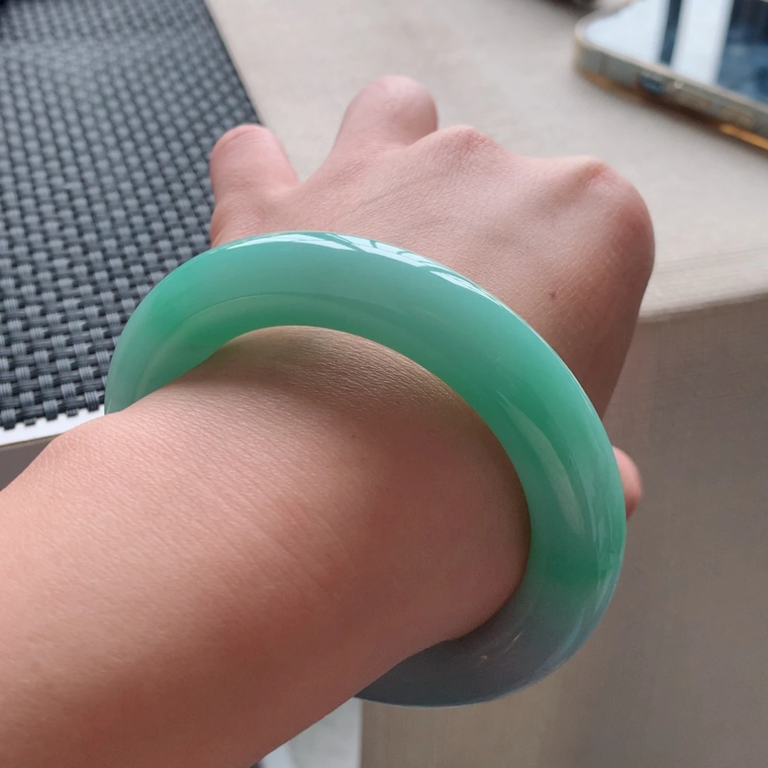 未镶嵌手镯翡翠1号-56.9-12.5