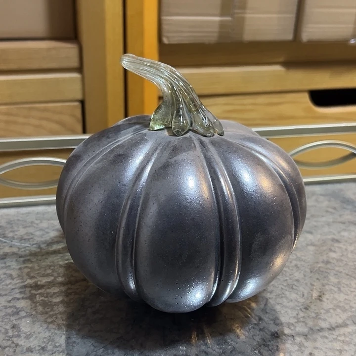 陶瓷琉璃人工吹制南瓜摆件