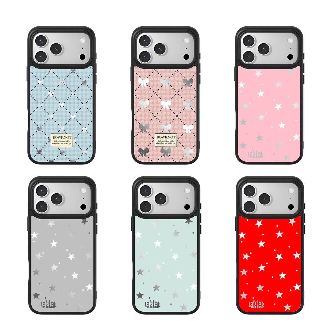 神甲秋冬磨砂星星系列适用苹果17PROMAX DY