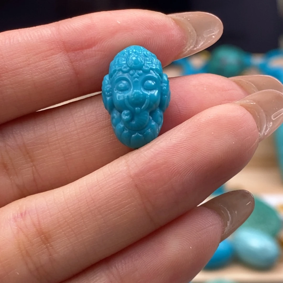 未镶嵌绿松石挂件