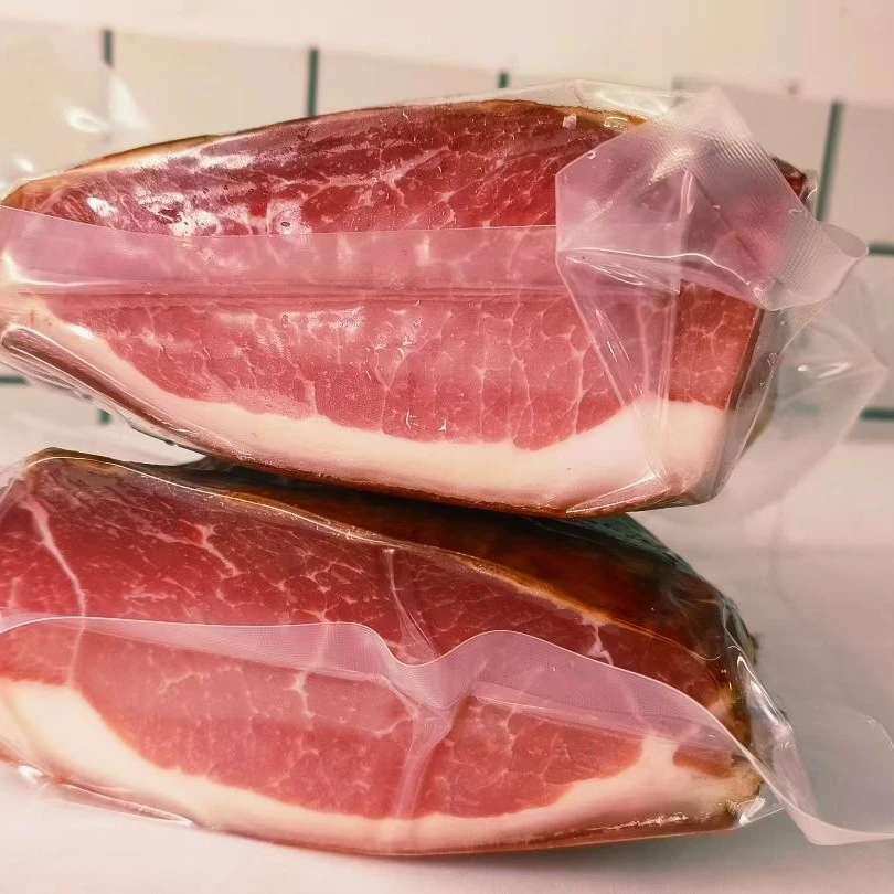 （坐子现称)腊肉腿子肉坐墩屁股肉农家散养柴火烟熏腊肉土猪熏制