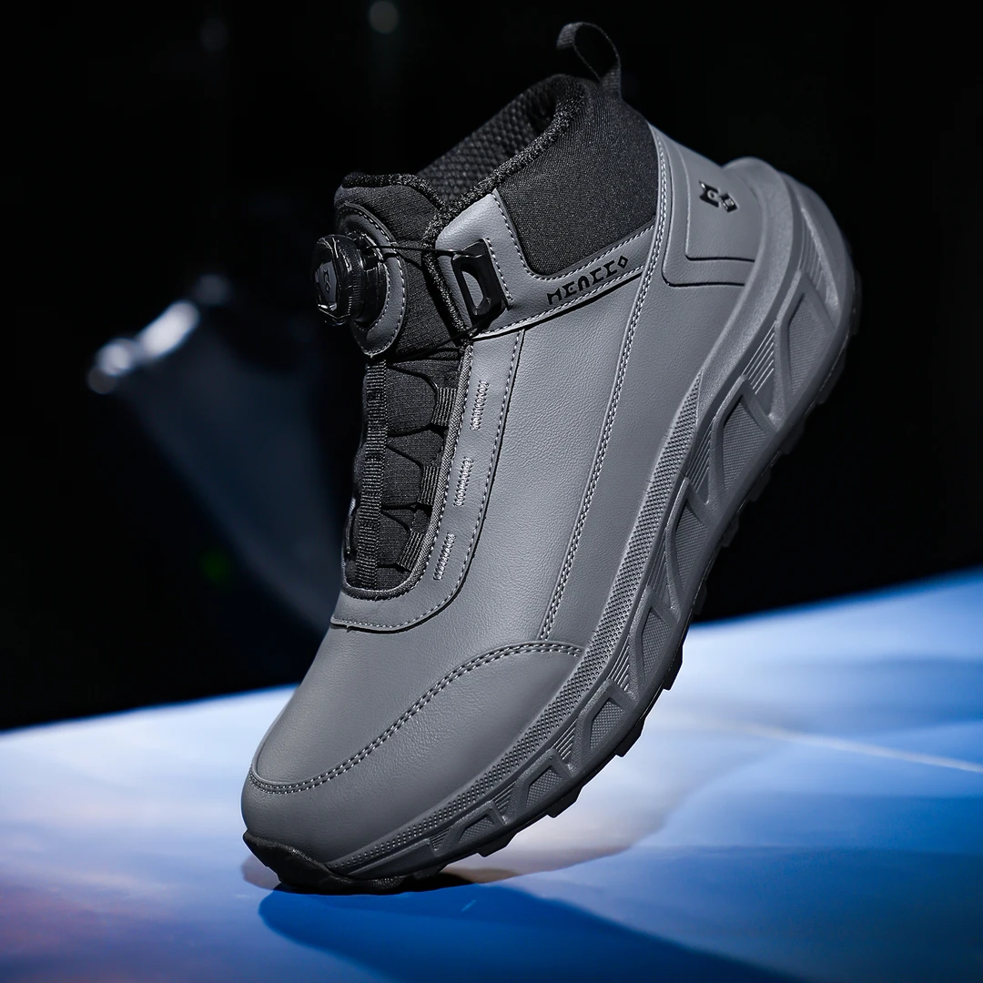 冬季新款皮面防滑耐磨透气减震保暖运动鞋MK21703大码