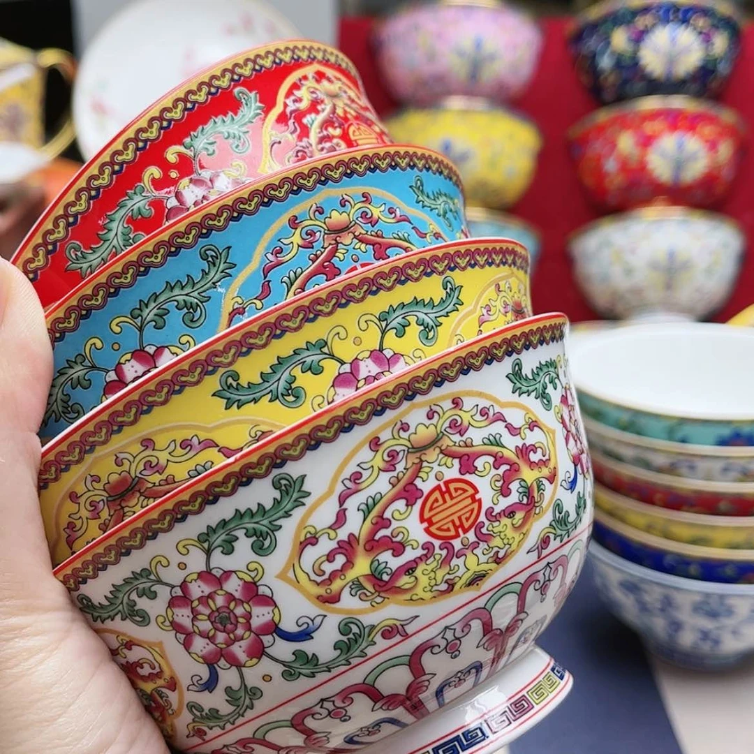 【闪购商品】珐琅4.5寸4个…………