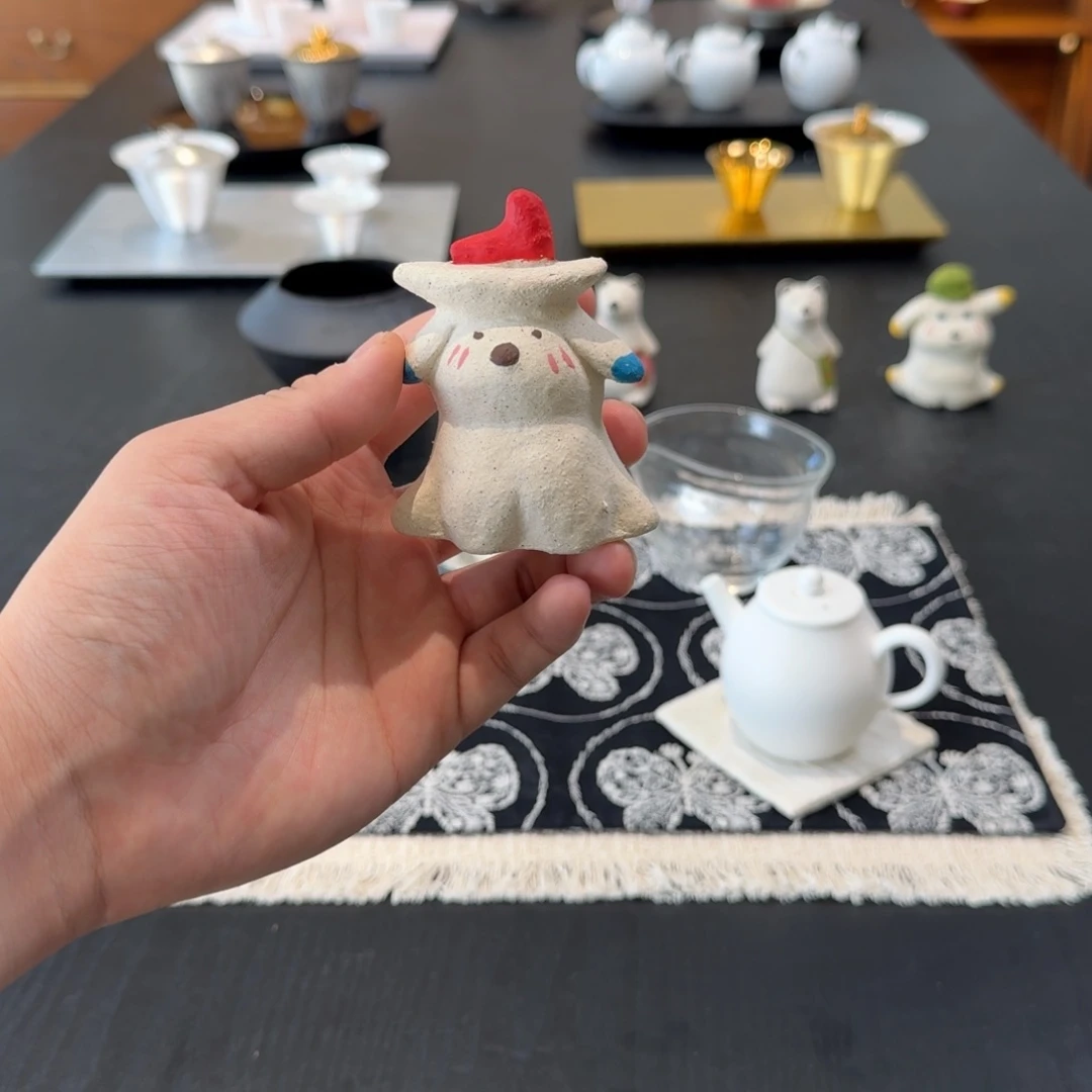 手工捏制小茶宠一个