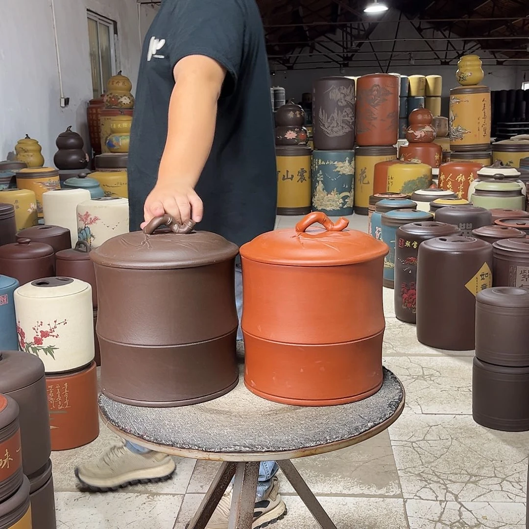 紫砂茶叶罐茶叶罐