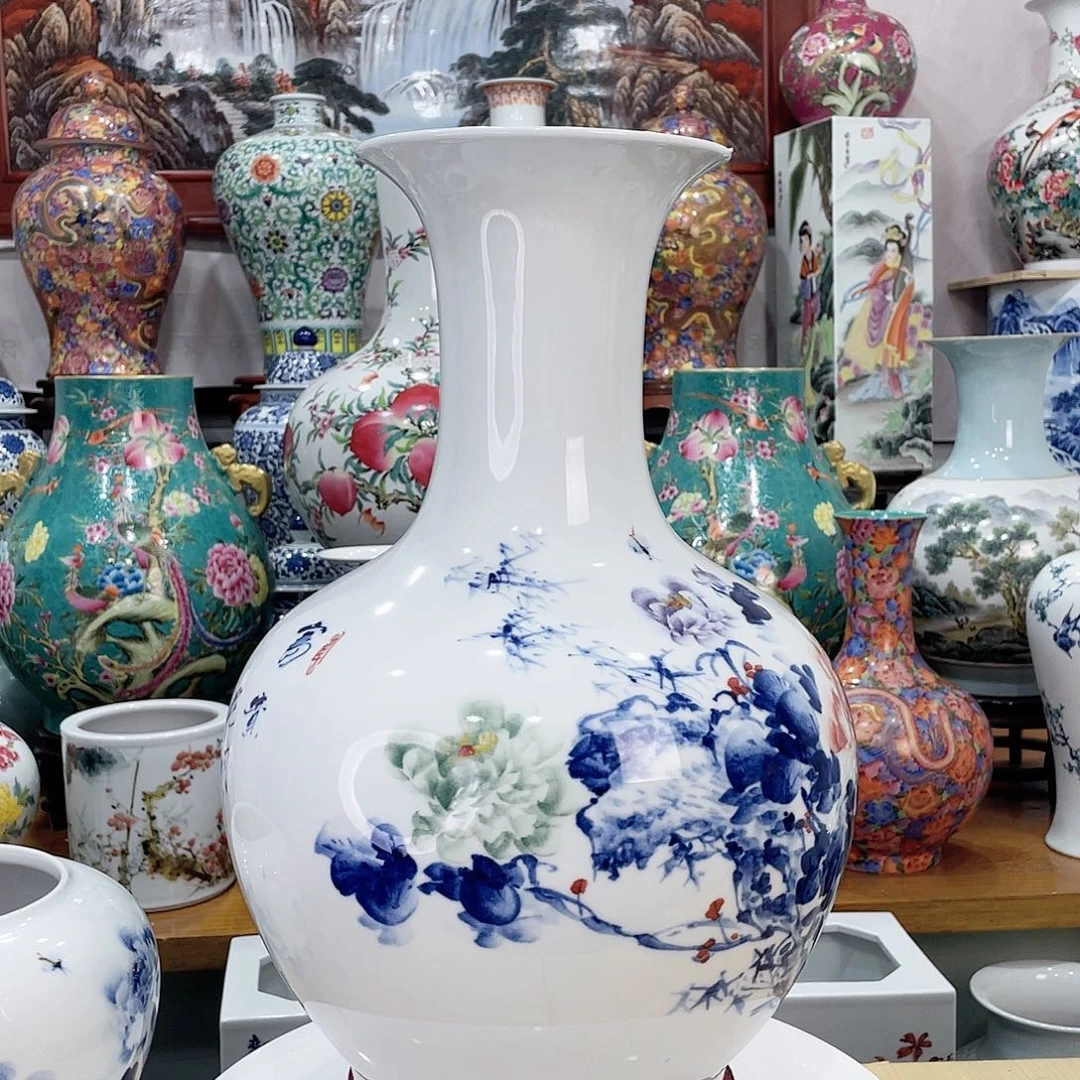 春***实摆件景德镇的陶瓷
