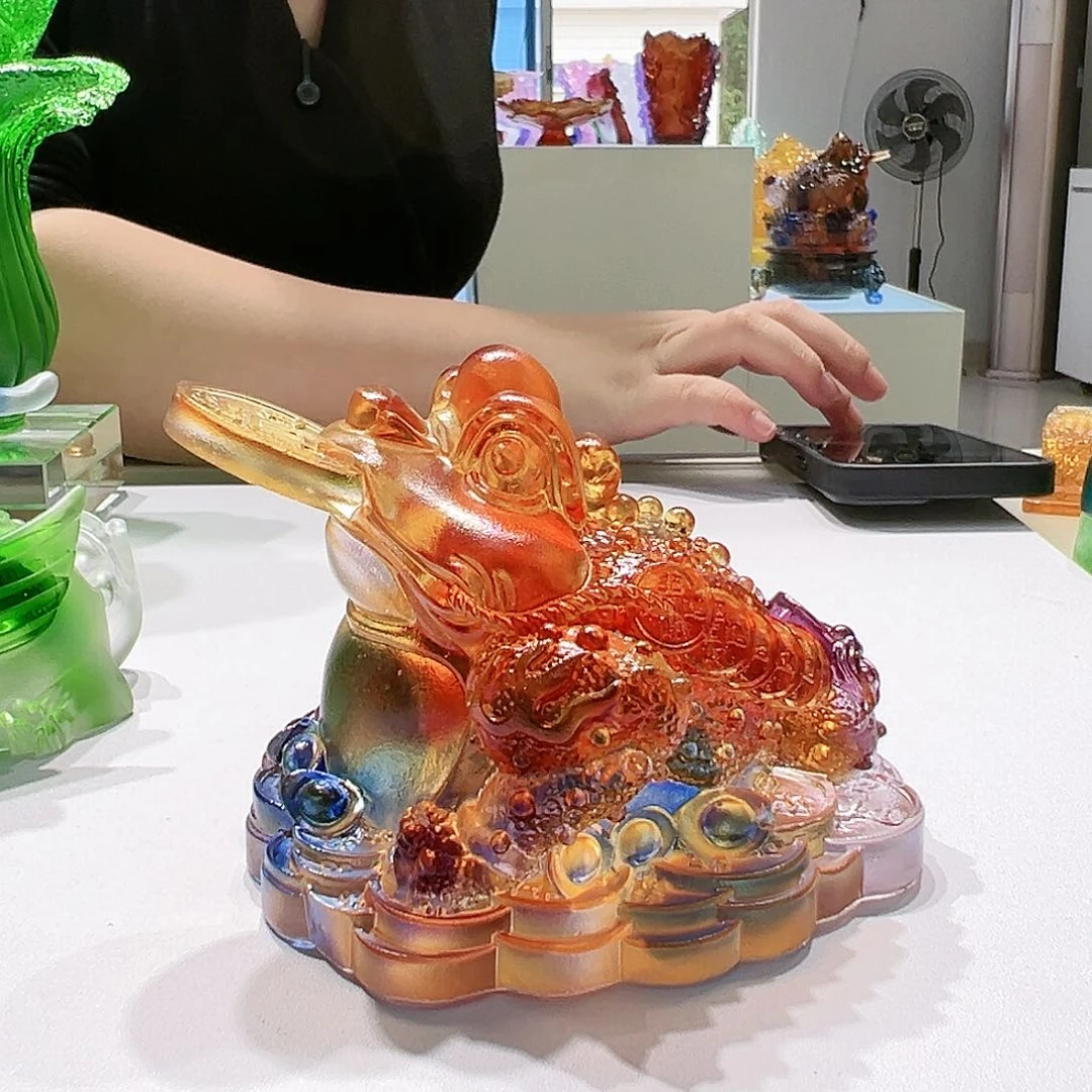 【闪购商品】手工艺品琉璃小金蝉