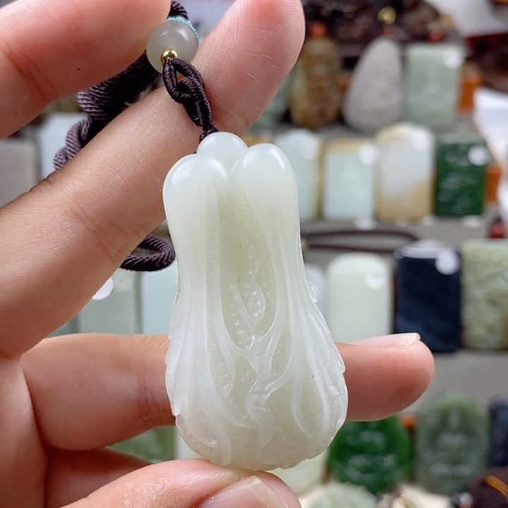 和田玉（白玉）未镶嵌颈饰