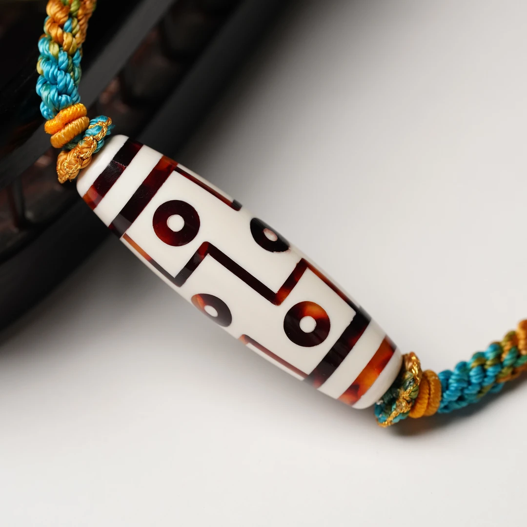 A089猛犸象牙9眼锁骨一颗 穿好发货约14.5️48