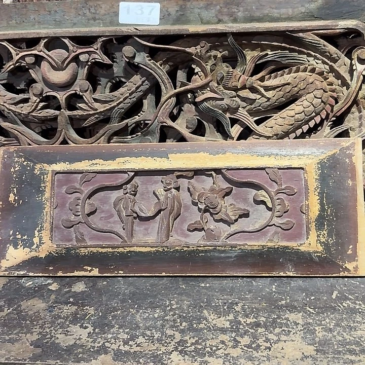 花板木雕茶道具木器