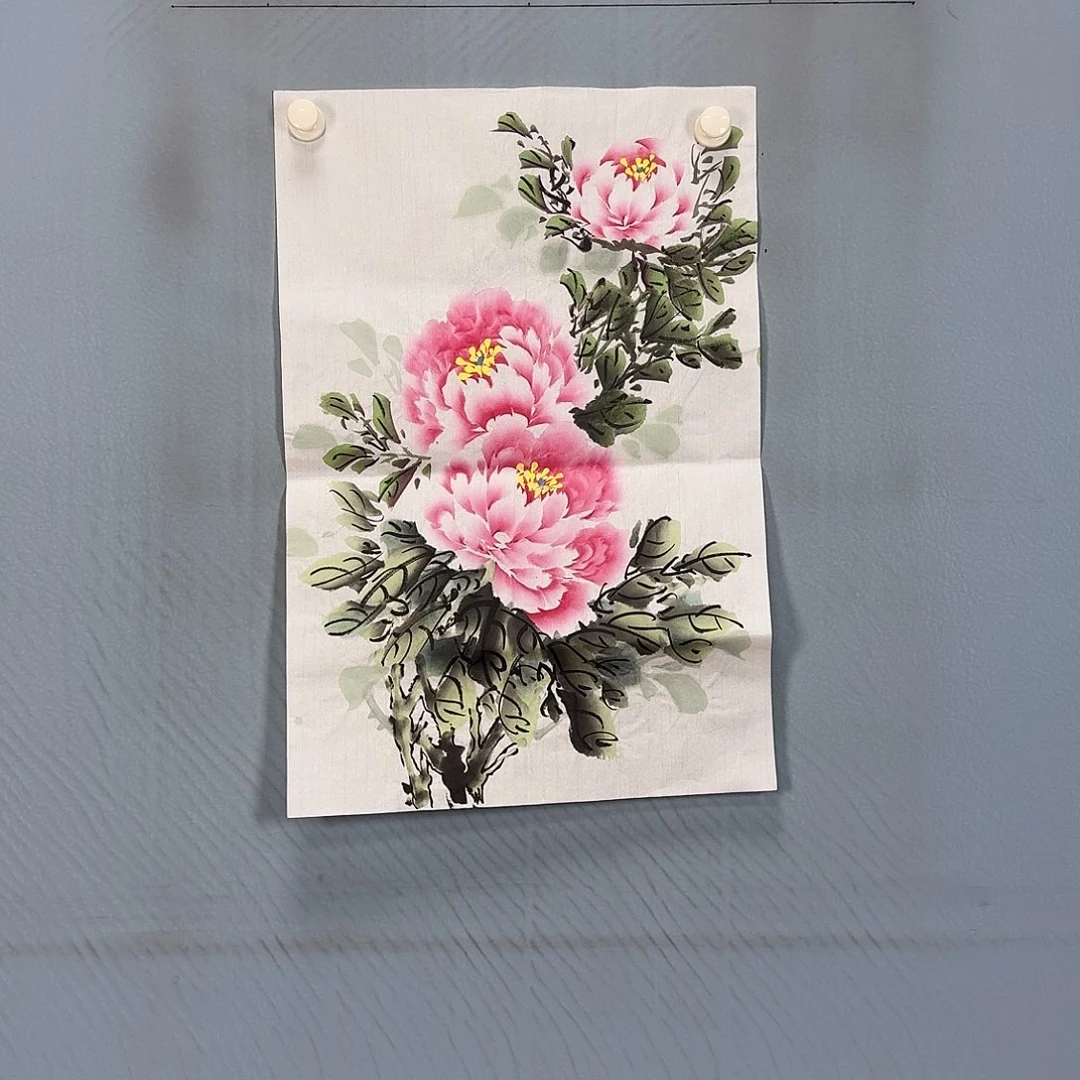 国画206 牡丹一如你初来