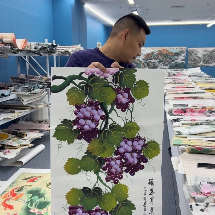 国画纯手绘作品欣赏