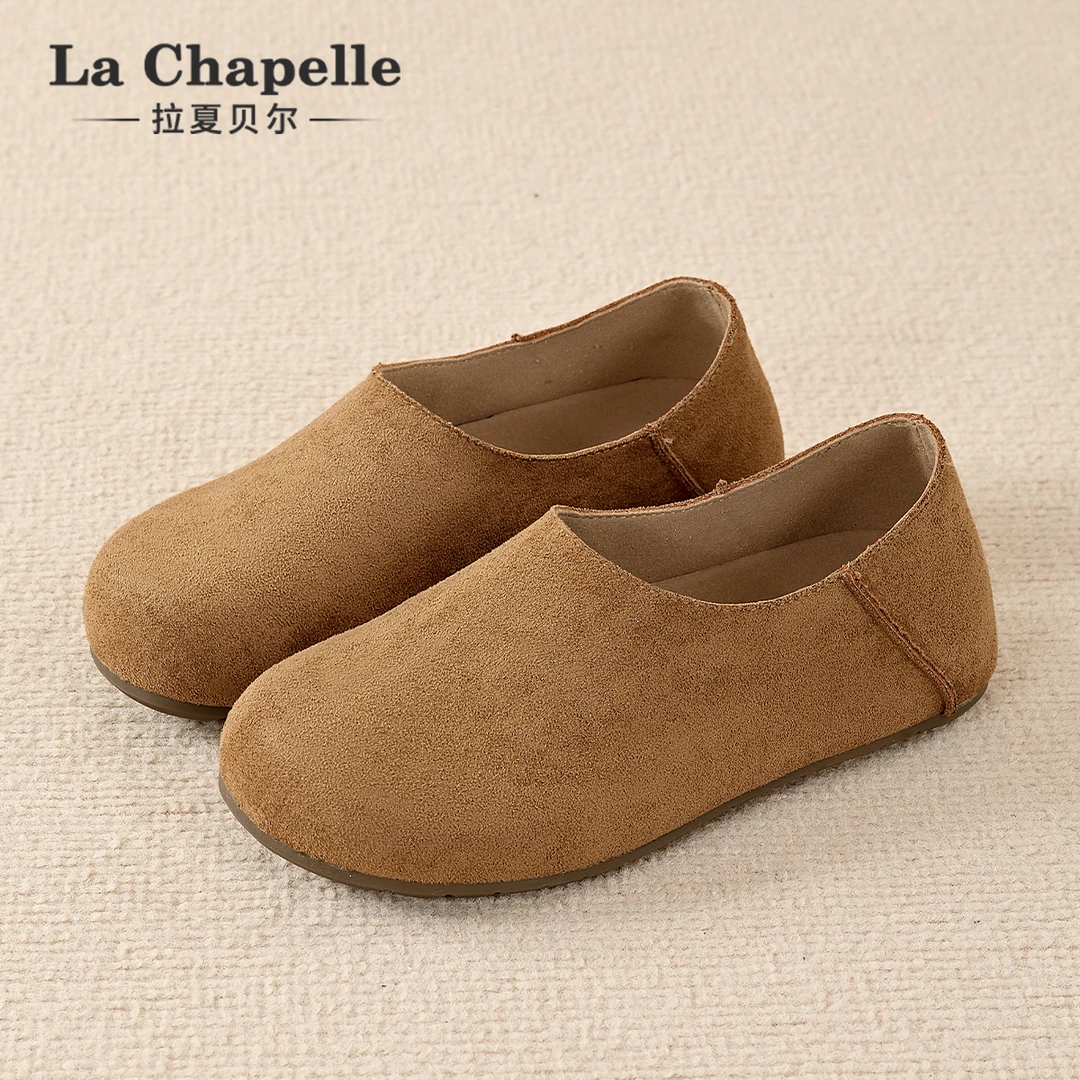 拉夏贝尔小土豆勃肯鞋女款2025新款爆款春季时尚百搭休闲单鞋女