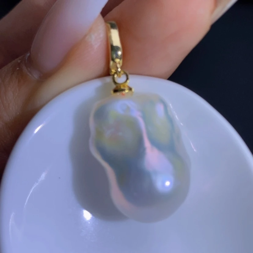 【闪购商品】合金淡水珍珠天然珍珠（微瑕）