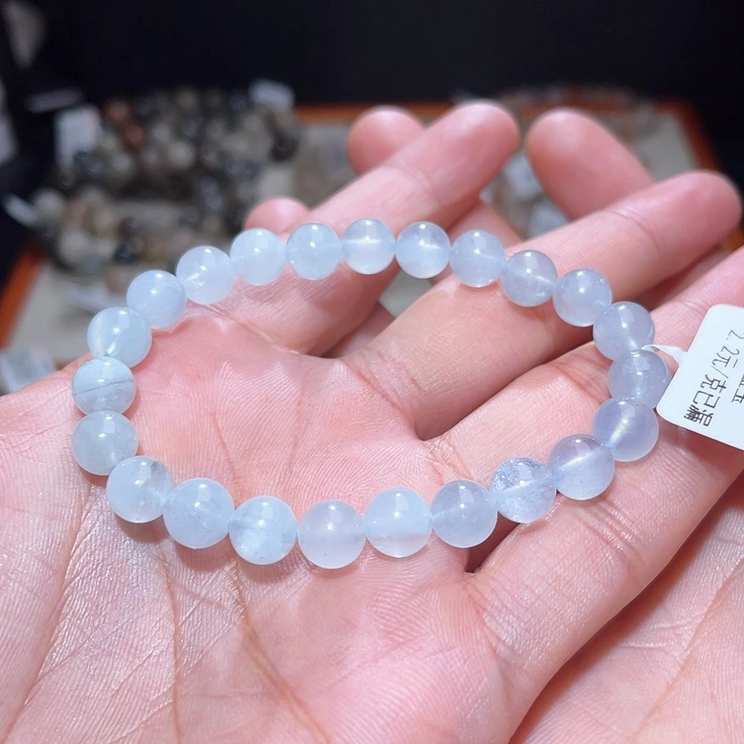 水晶手链未镶嵌308号主图手串  8+