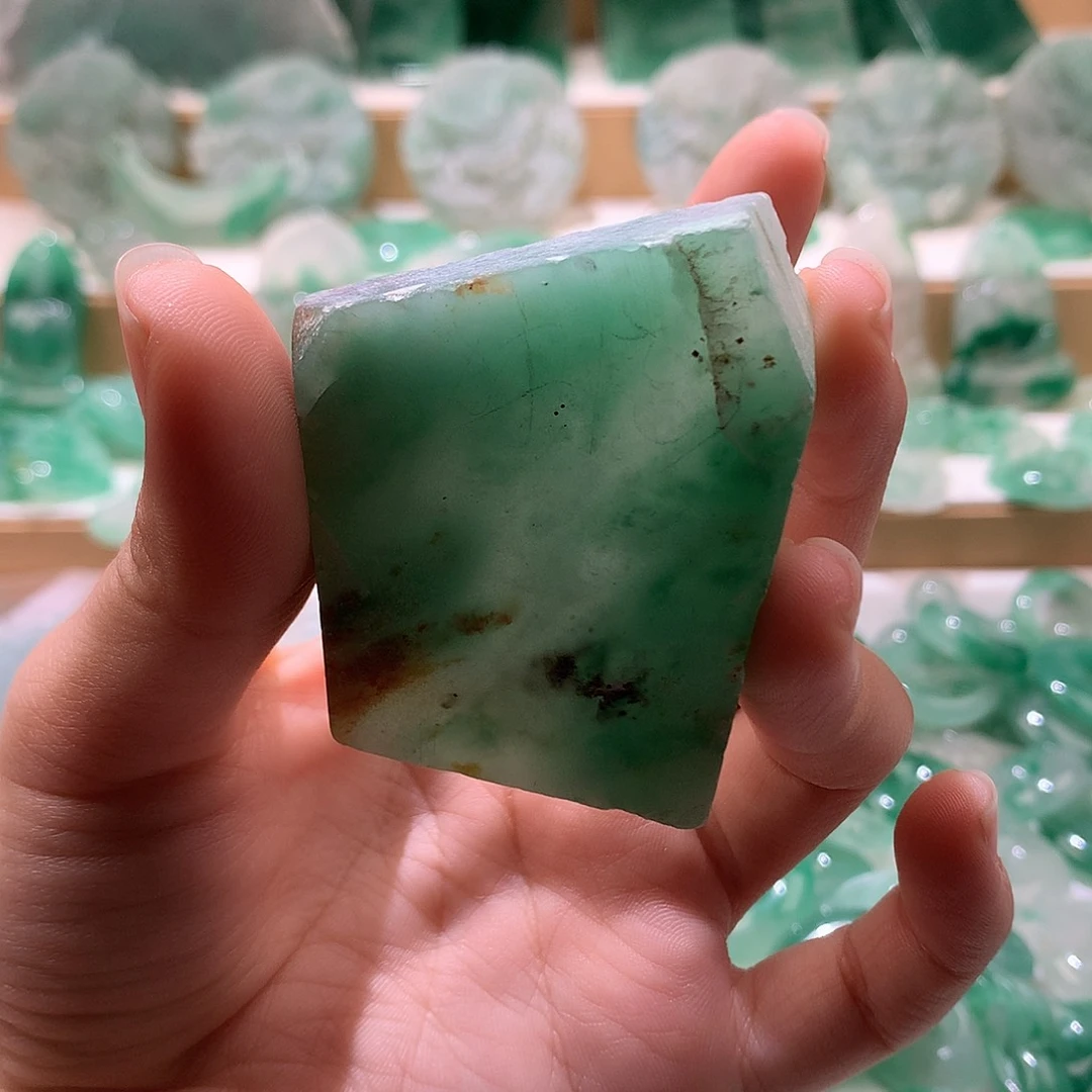 石英质玉未镶嵌珠宝半成品