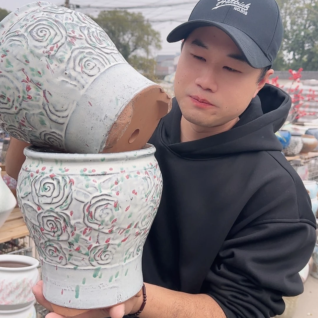 王嫂花盆1220-377高23口18