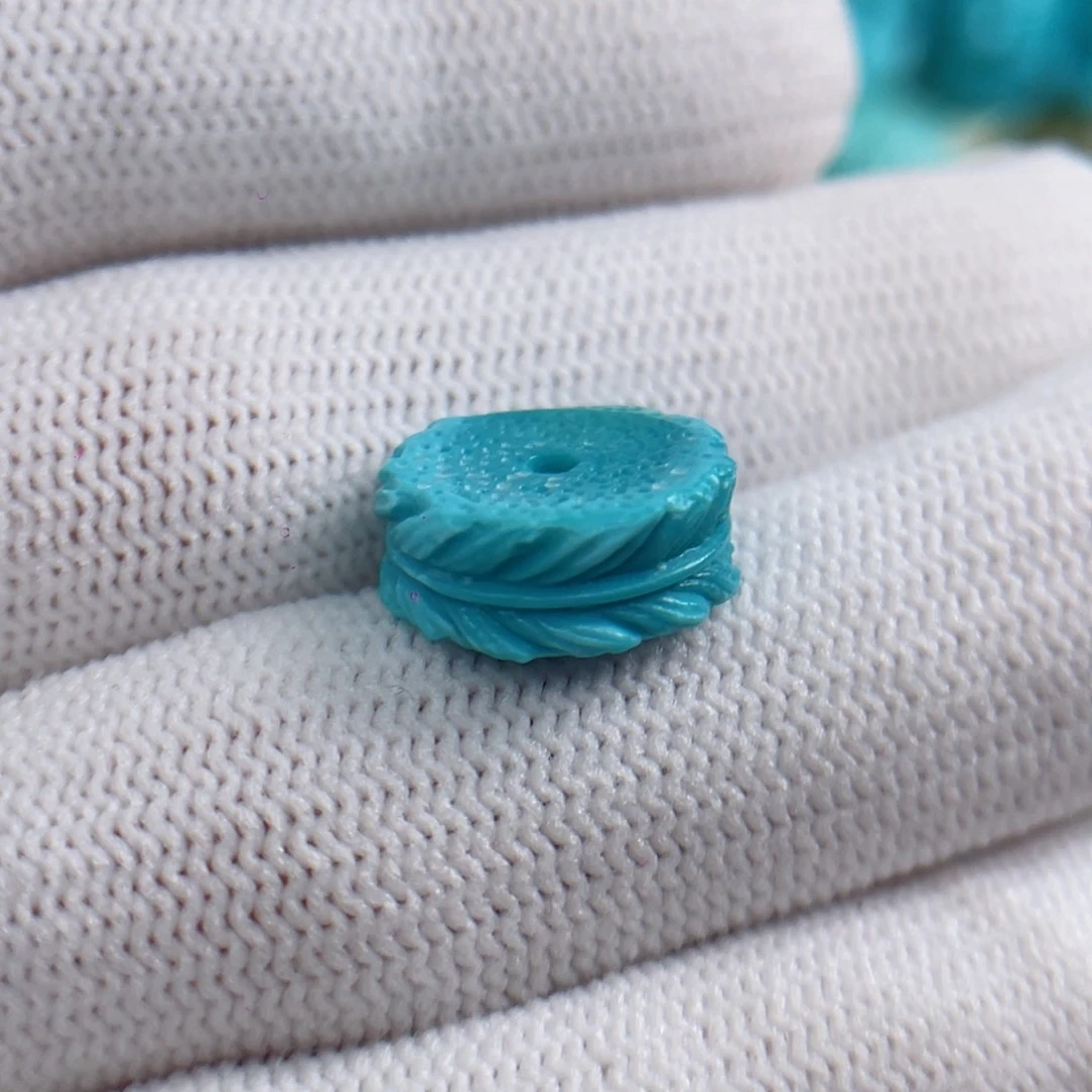 绿松石颈饰未镶嵌卡12.7-5.2