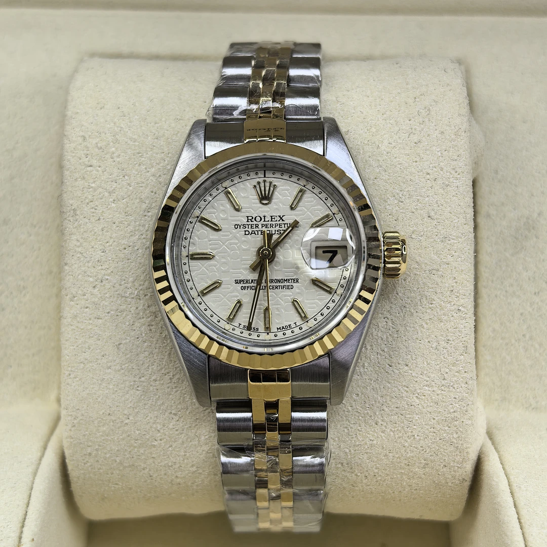 99新 Rolex/劳力士 奢侈品/日志69173电脑盘条钉刻度26mm单表