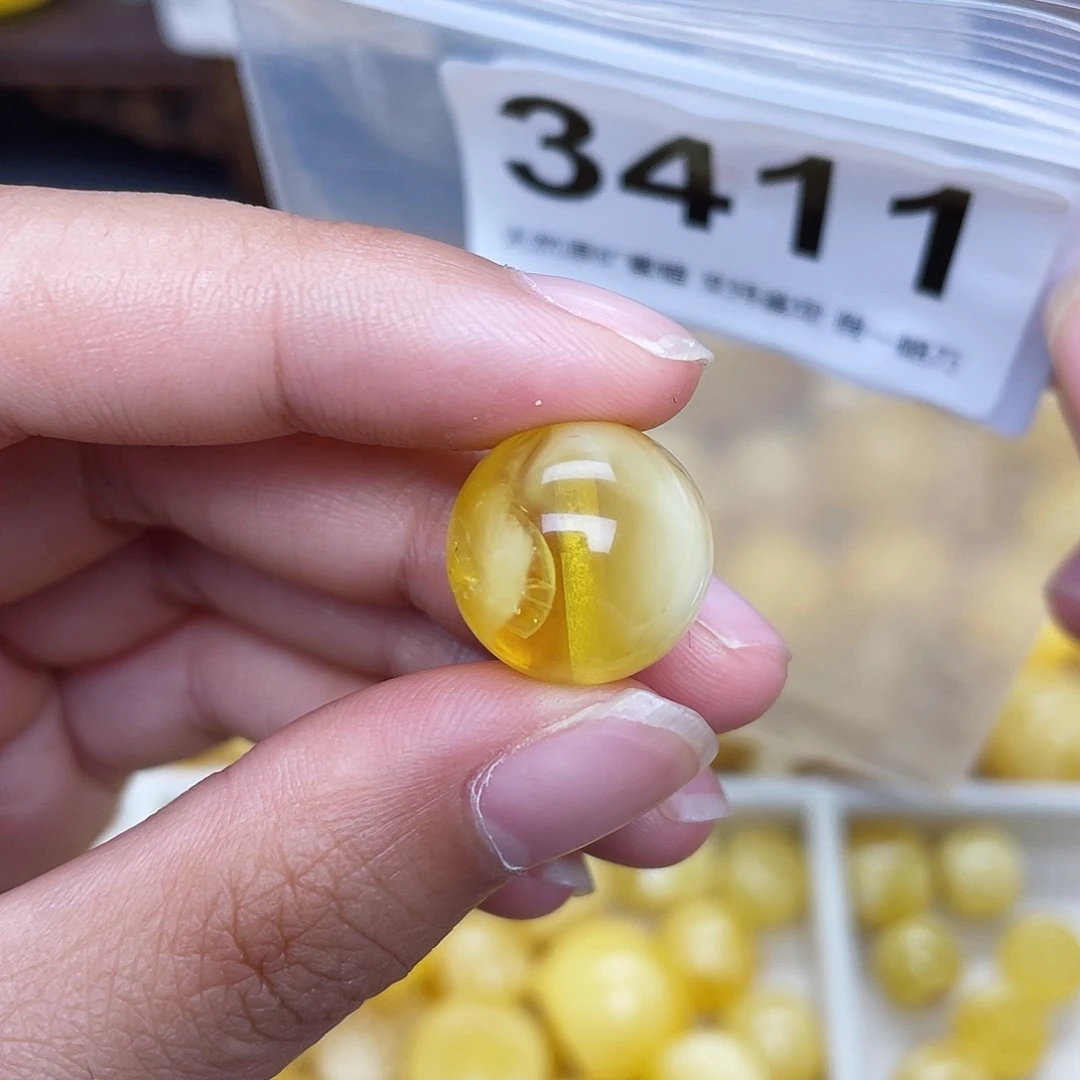 蜜蜡未镶嵌珠宝奇石粉15.2