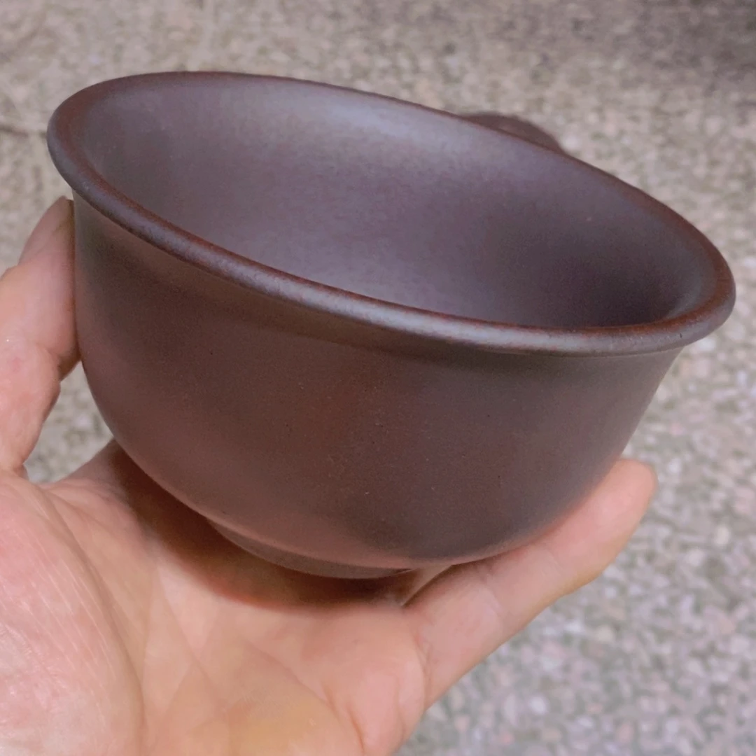 茶杯绿泥紫砂紫砂