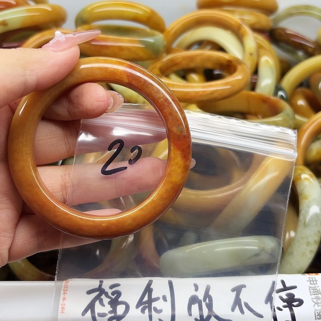 ****～蛇纹石玉未镶嵌手镯