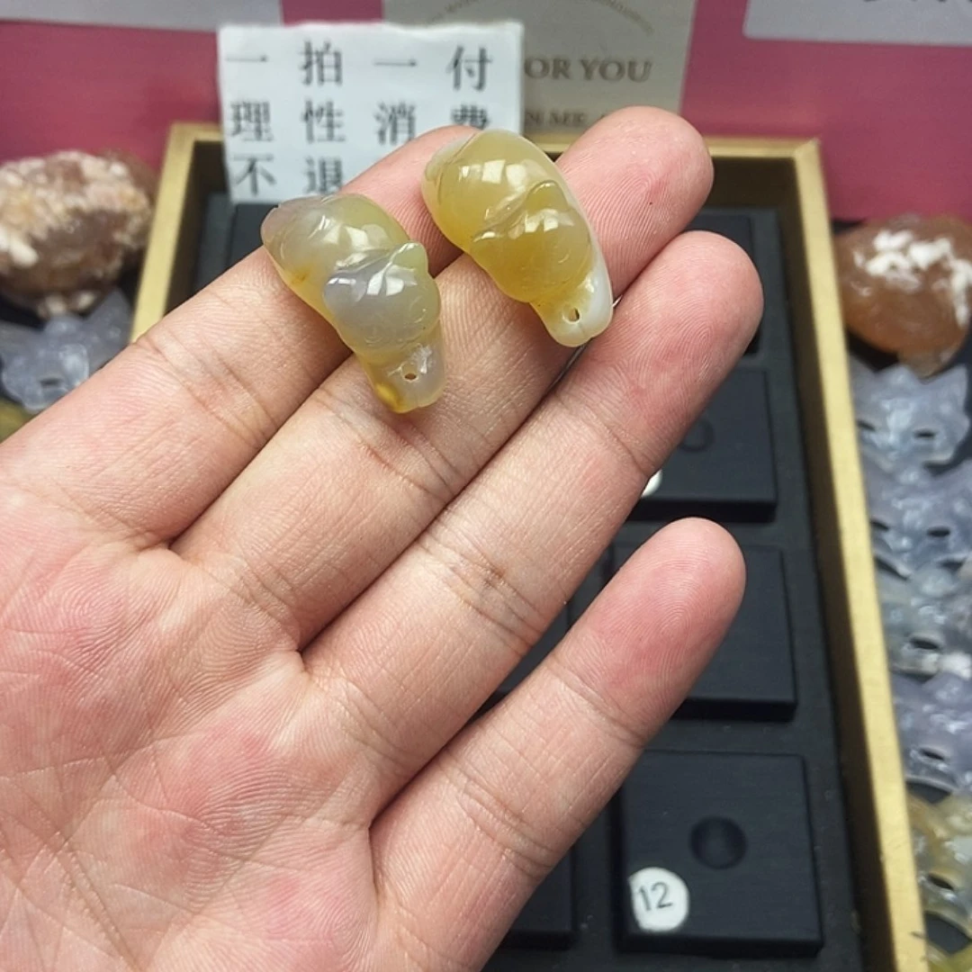 石英质玉吊坠(不含链)未镶嵌