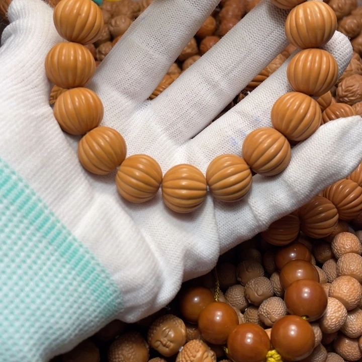 猴头核桃手串世**书瓜珠泛油款