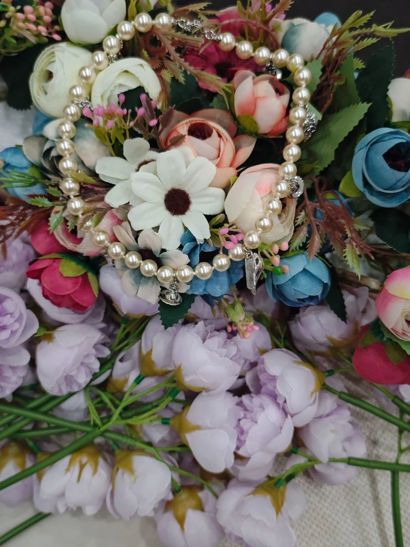 铜合金项链 流星时尚百搭项链【多元素珠珠】X-110