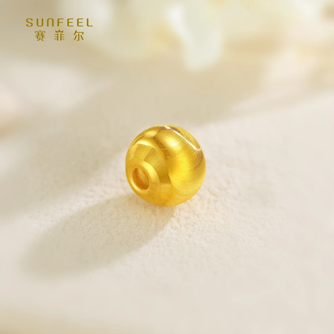 SUNFEEL/赛菲尔【二十七店】足金5D猫眼珠吊坠DYD000269（赠银链）