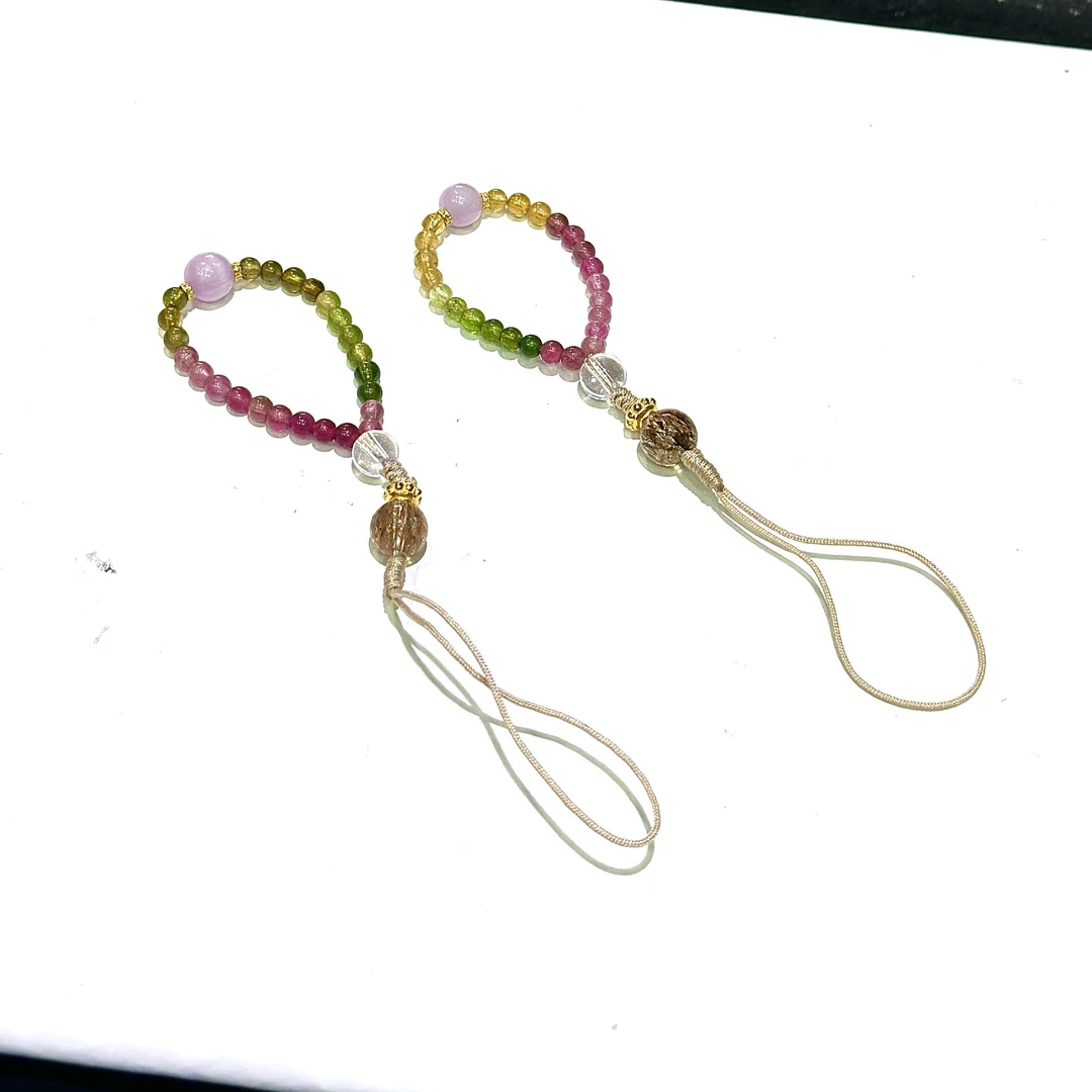 【JQ】碧玺手机挂（多样性发其一）